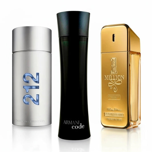 Herren 3er-Set — Vergoldete Nacht