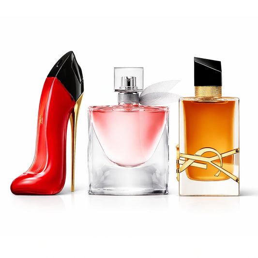 Damen 3er-Set — Blumige Noten